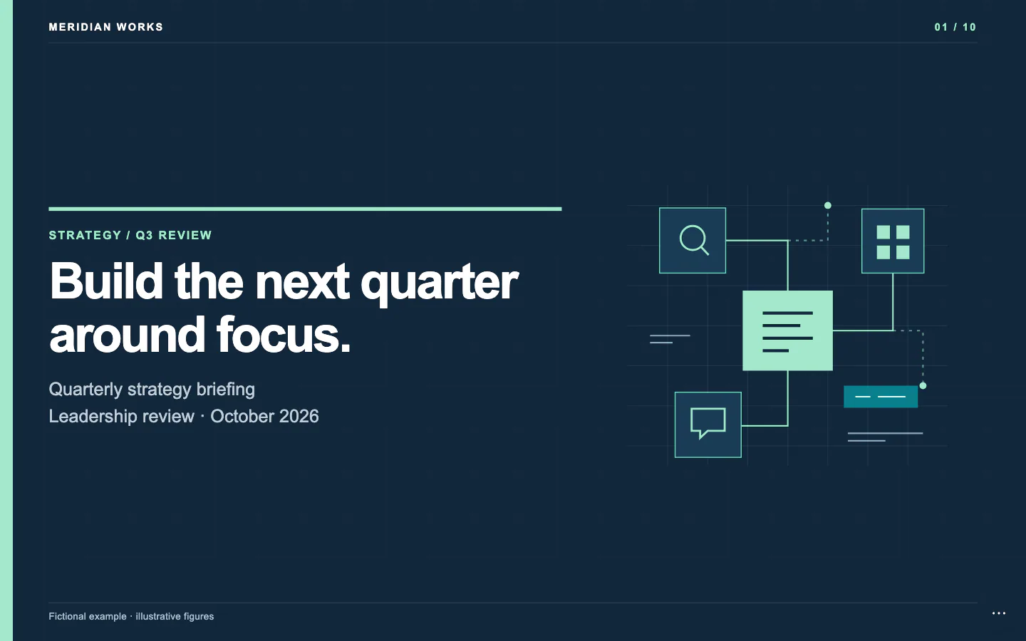 Professional Briefing Slides
