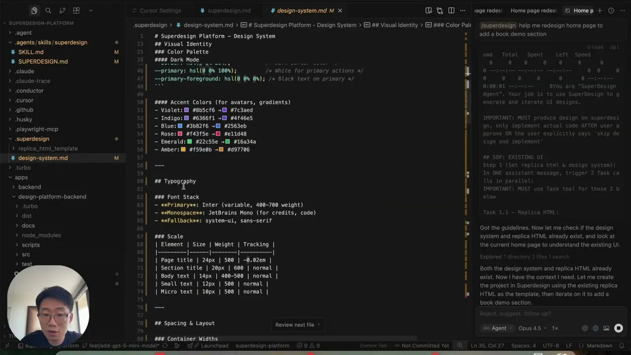 Superdesign Skill — Superdesign skill demo